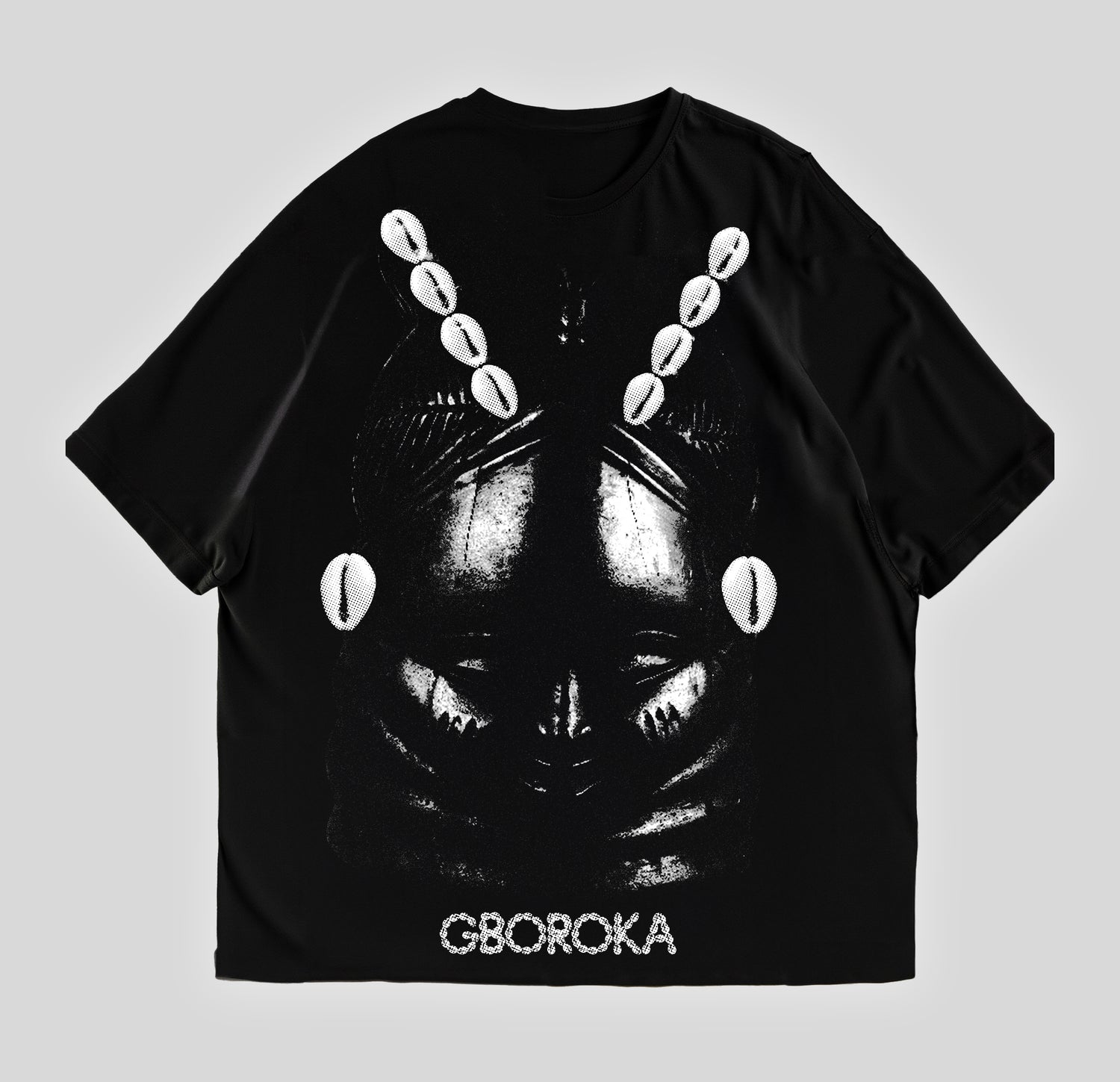 BLACK GBOROKA T-SHIRT